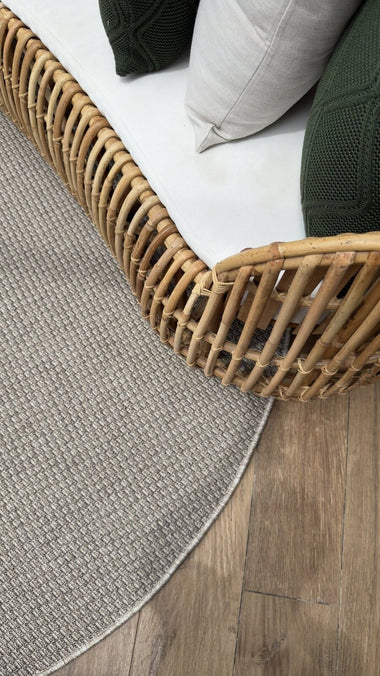 Tapete Egípcio Redondo Sisal Rustic Des 08 2,00m
