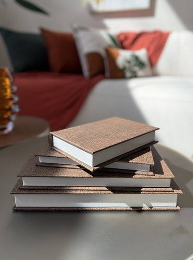 Livro Caixa Decorativo Mocha