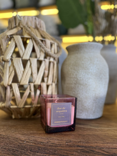 Vela Aromática Flor De Orquídea