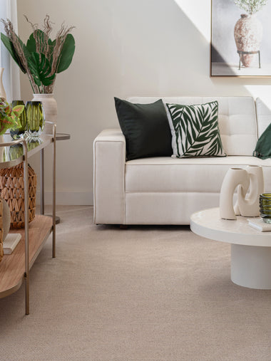 Tapete Sisal Exclusivo Bege com Marrom
