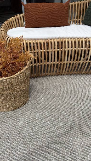 Tapete Egípcio Redondo Sisal Rustic Des 04 2,00m