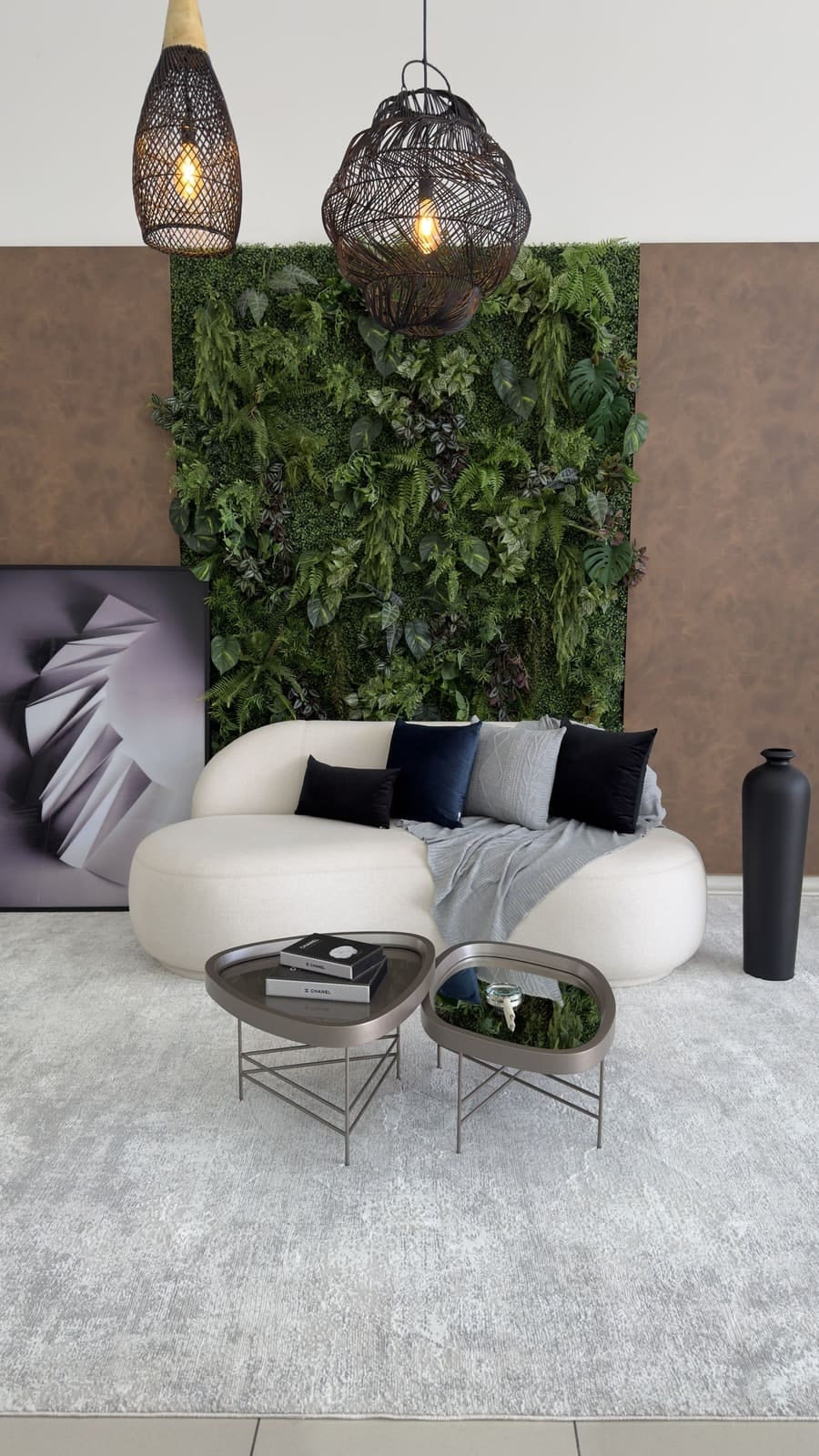 Tapete Turco Estonado Allure Cinza Com Off White Des 14