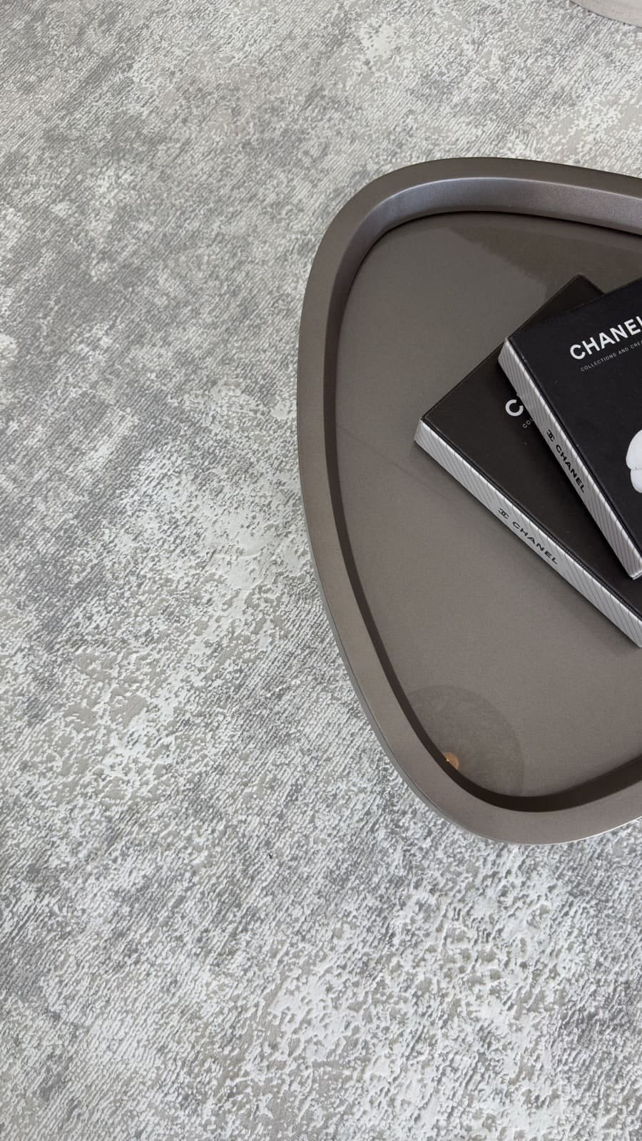 Tapete Turco Estonado Allure Cinza Com Off White Des 14