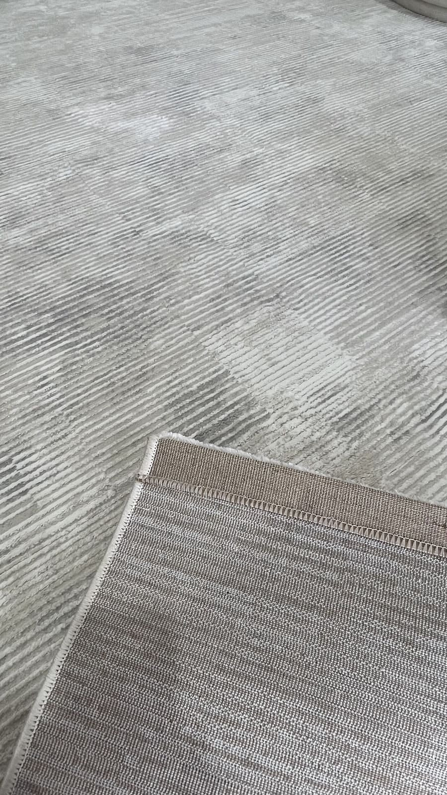 Tapete Turco Estonado Allure Off White Com Cinza Des 07