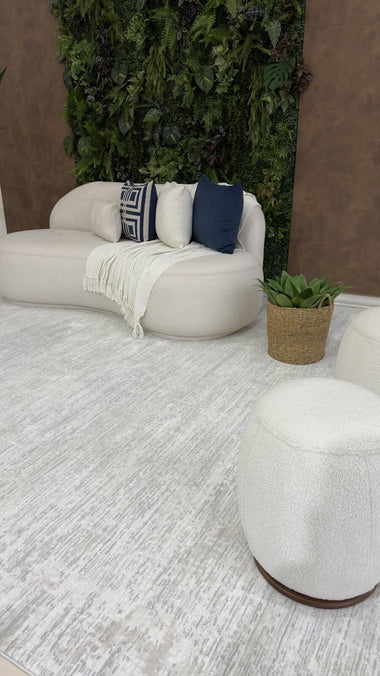 Tapete Turco Listrado Bari Off White Com Bege Des 708