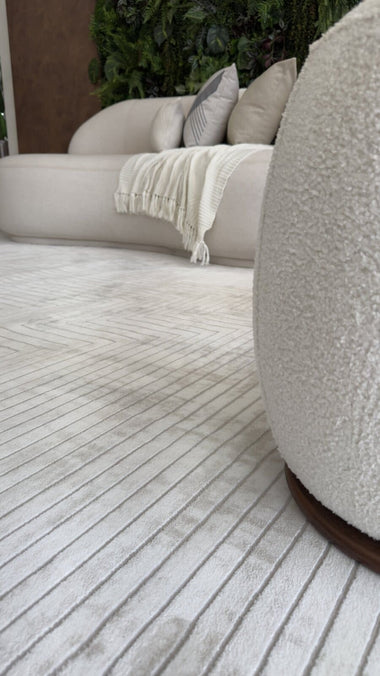 Tapete Turco Geométrico Bari Off White Com Bege Des 709