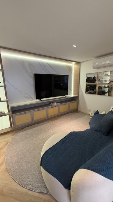 Tapete Turco Orgânico Londres Tear Premium Bege