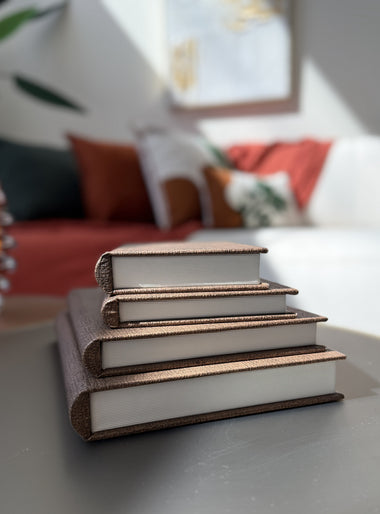 Livro Caixa Decorativo Mocha