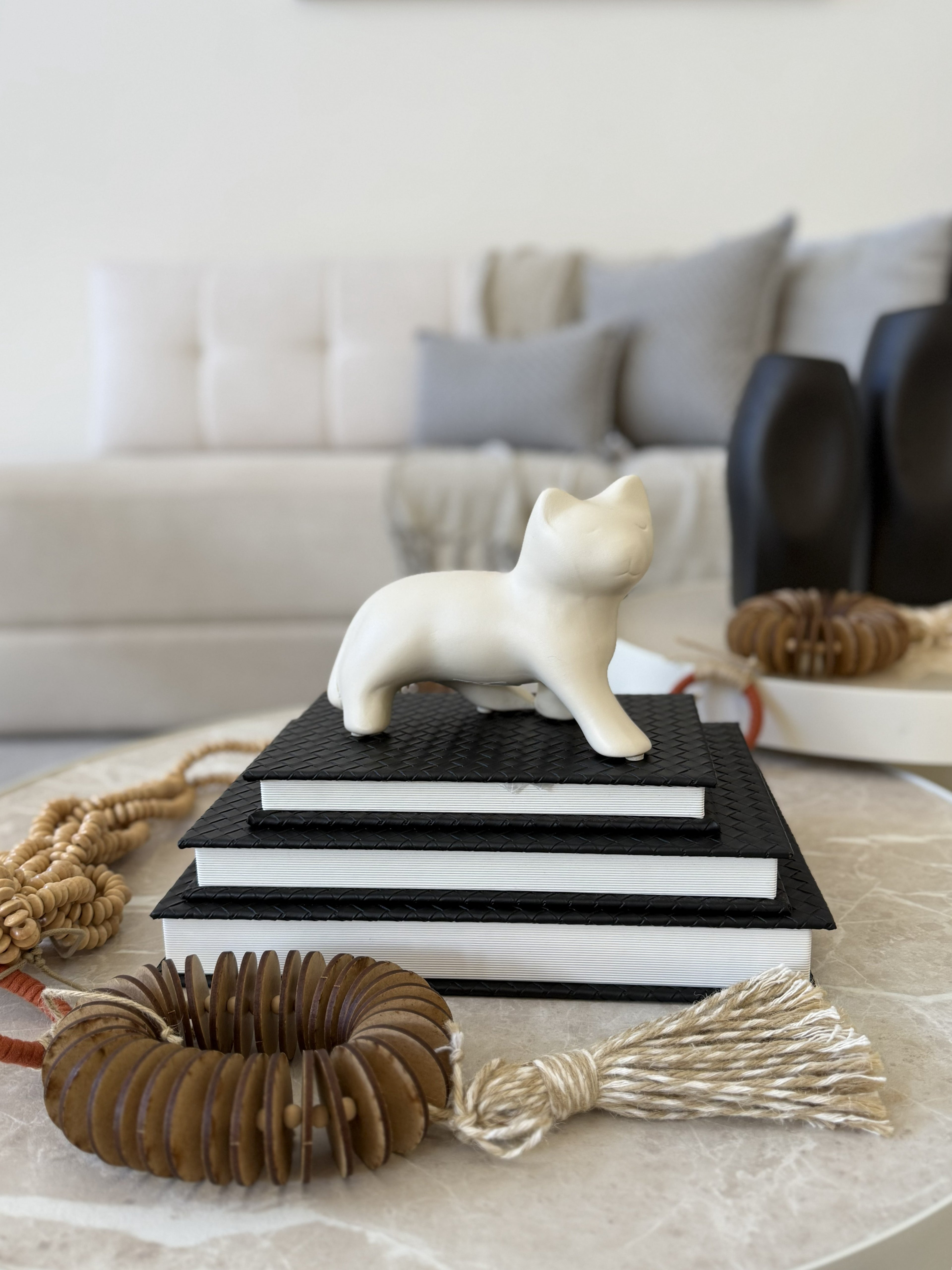Livro Caixa Decorativo Preto