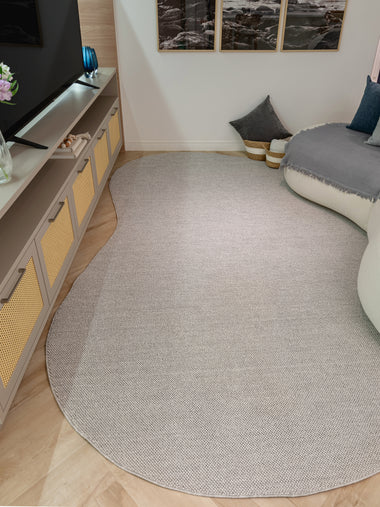 Tapete Turco Orgânico Londres Tear Premium Prata