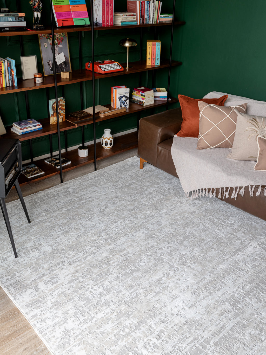 Tapete Turco Estonado Bari Off White Com Bege Des 707