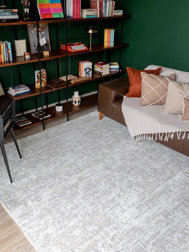 Tapete Turco Estonado Bari Off White Com Bege Des 707