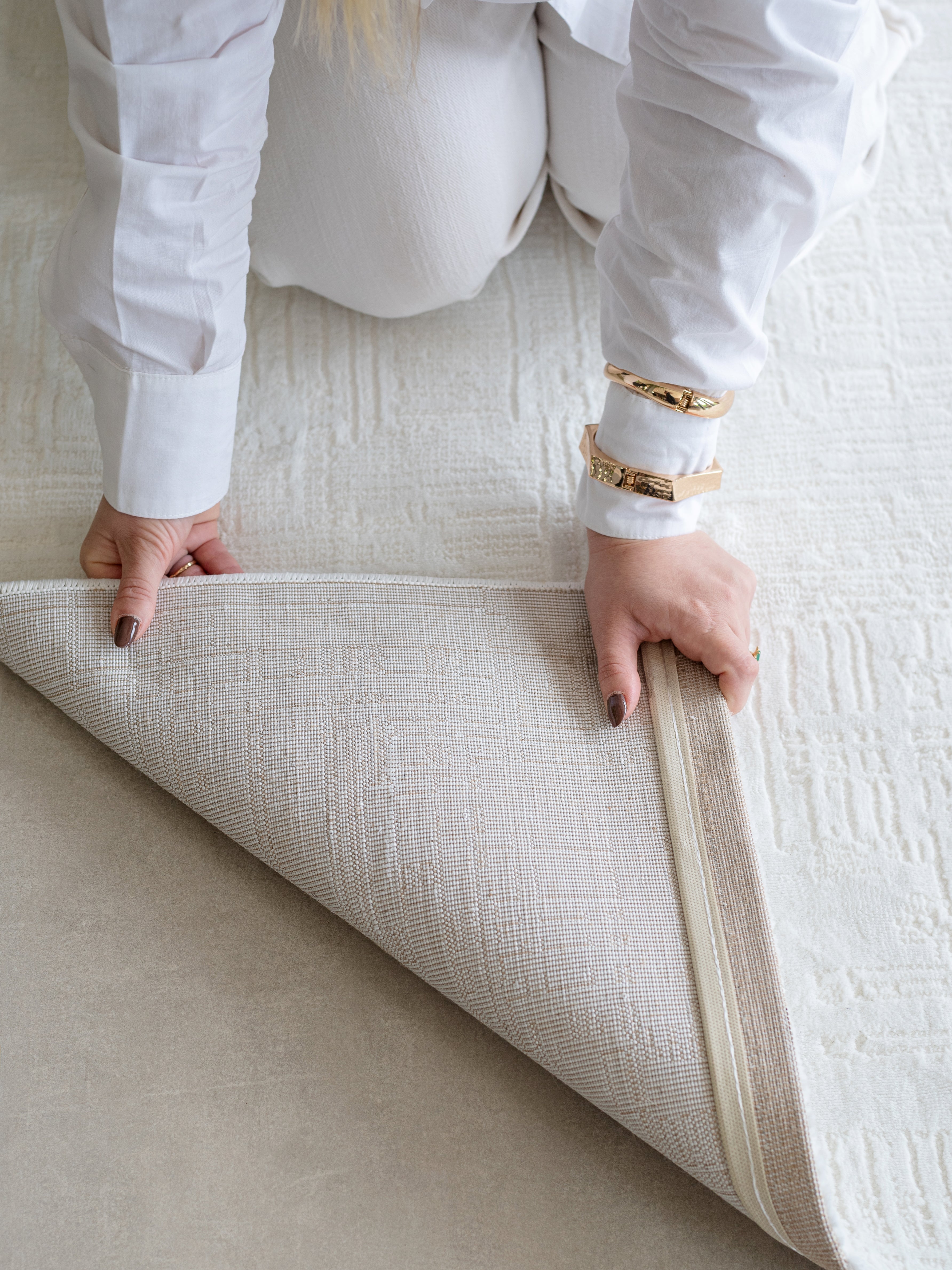 Tapete Turco New Bari Marfim Cream Des 451