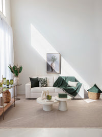 Tapete Sisal Exclusivo Bege com Marrom