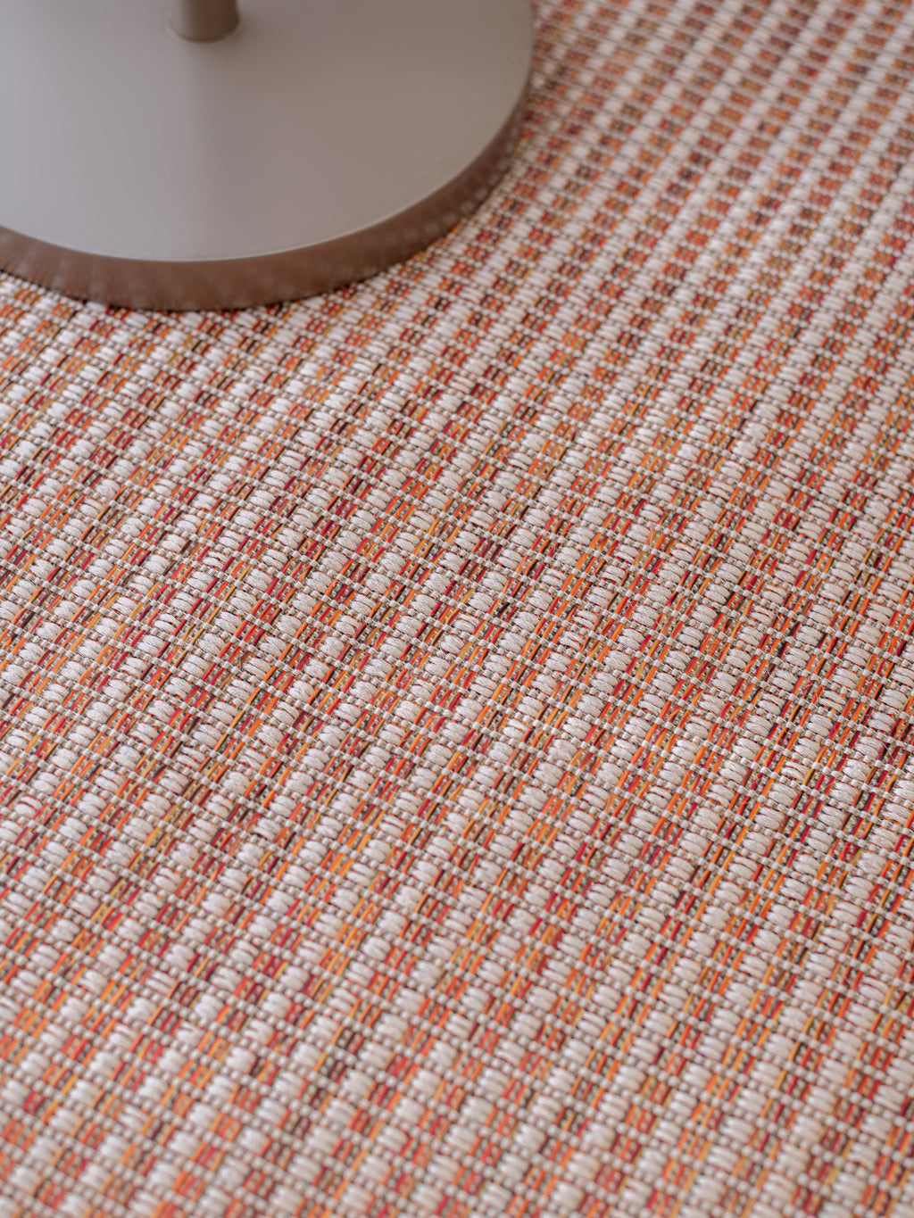 Tapete Sisal Exclusivo Terracota com Bege