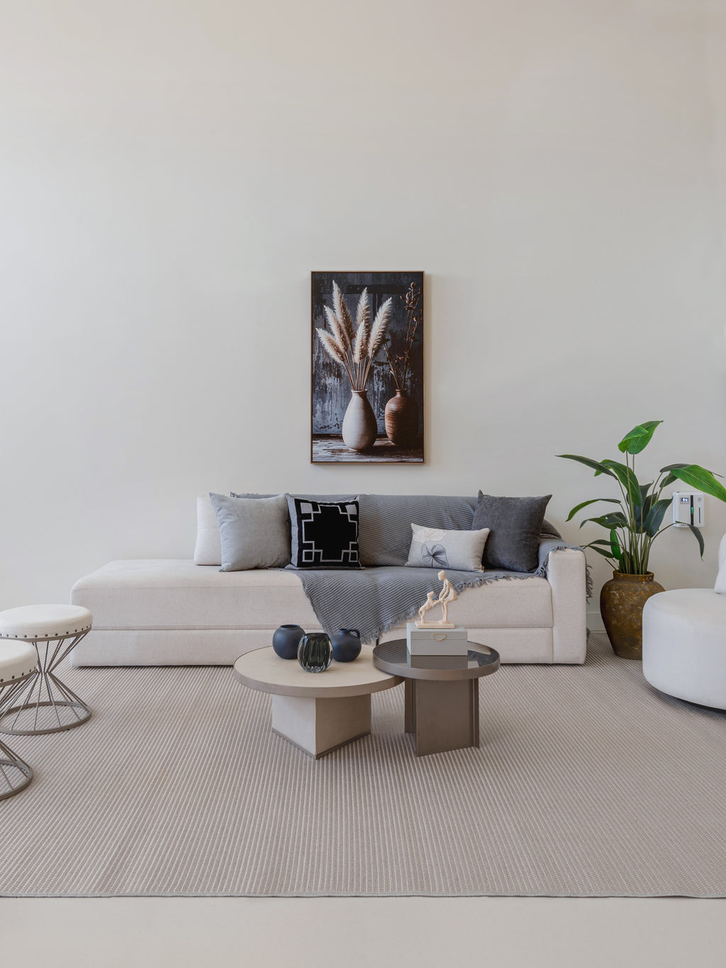 Tapete Sisal Exclusivo Cinza