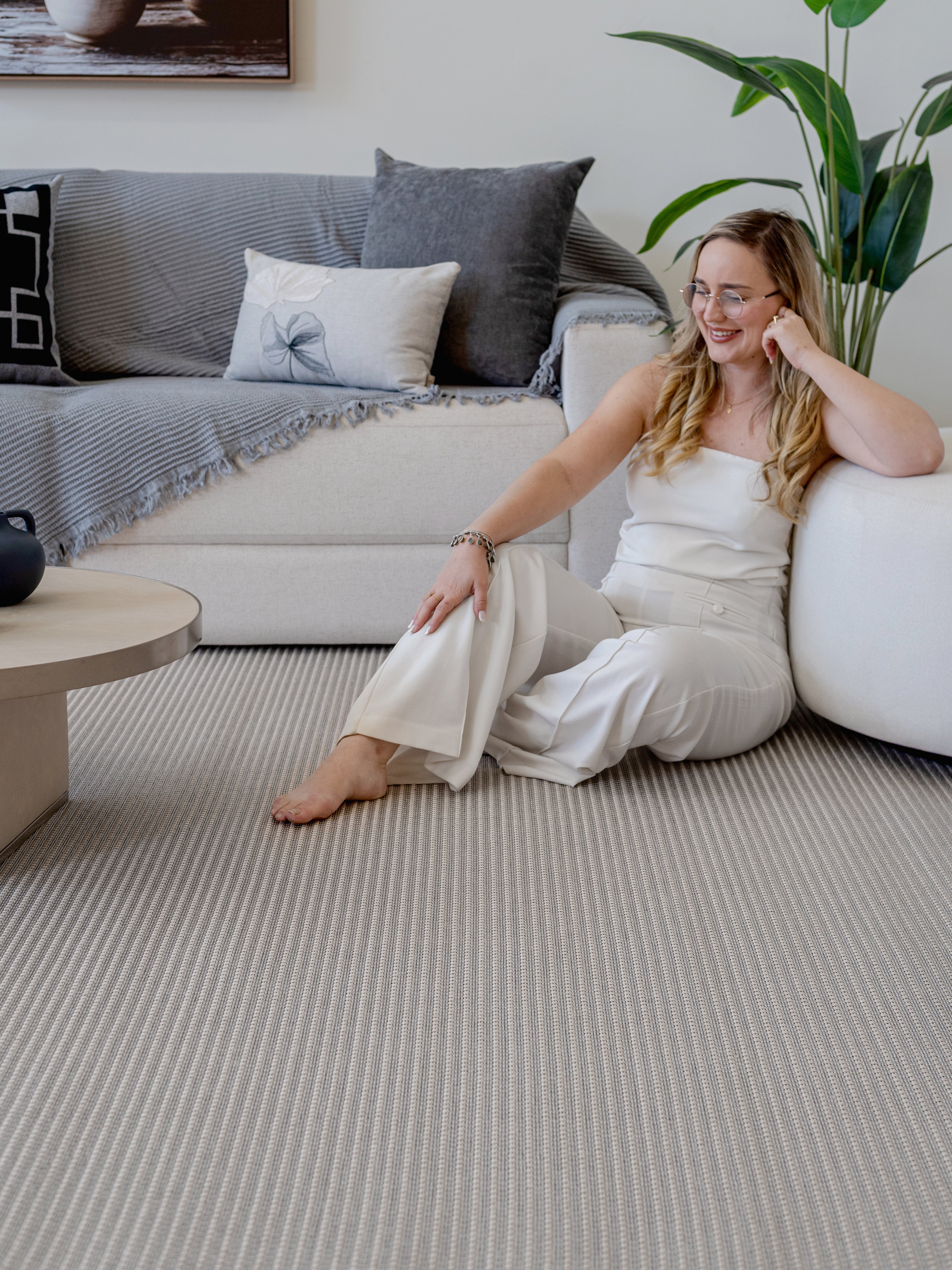 Tapete Sisal Exclusivo Cinza