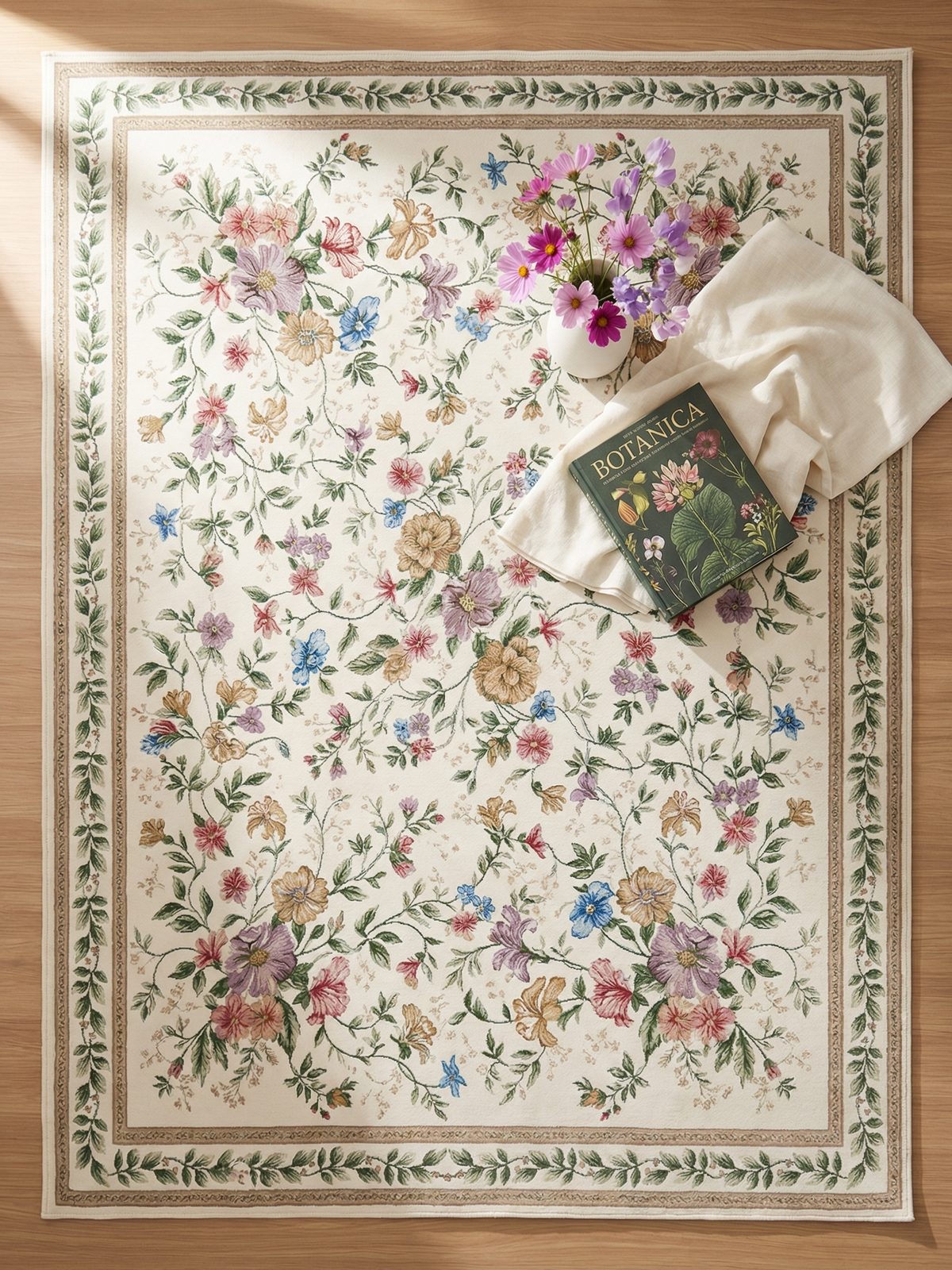 Tapete Oriente Floral Des 03