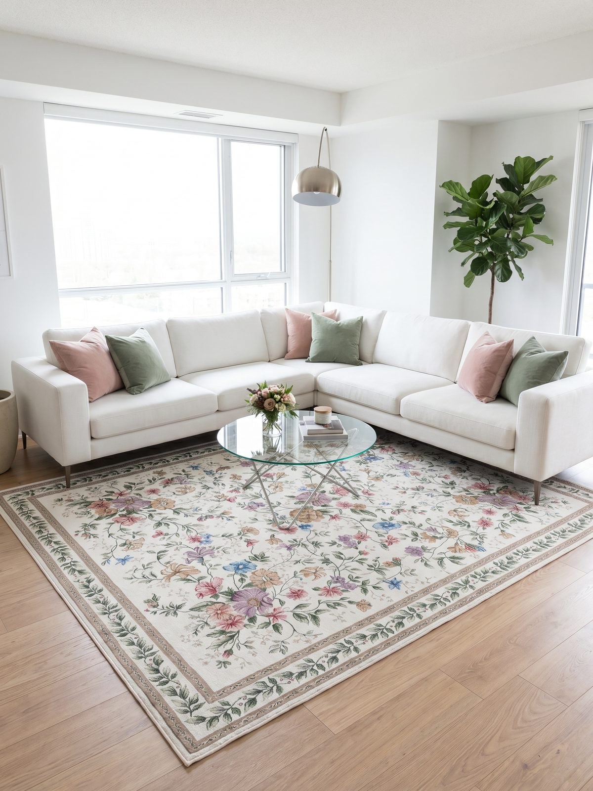 Tapete Oriente Floral Des 03
